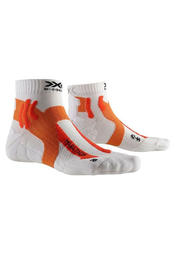 Skarpety do biegania X-Socks Marathon XSRS11. Materiał: materiał, elastan, skóra, poliamid, poliester. Sport: fitness