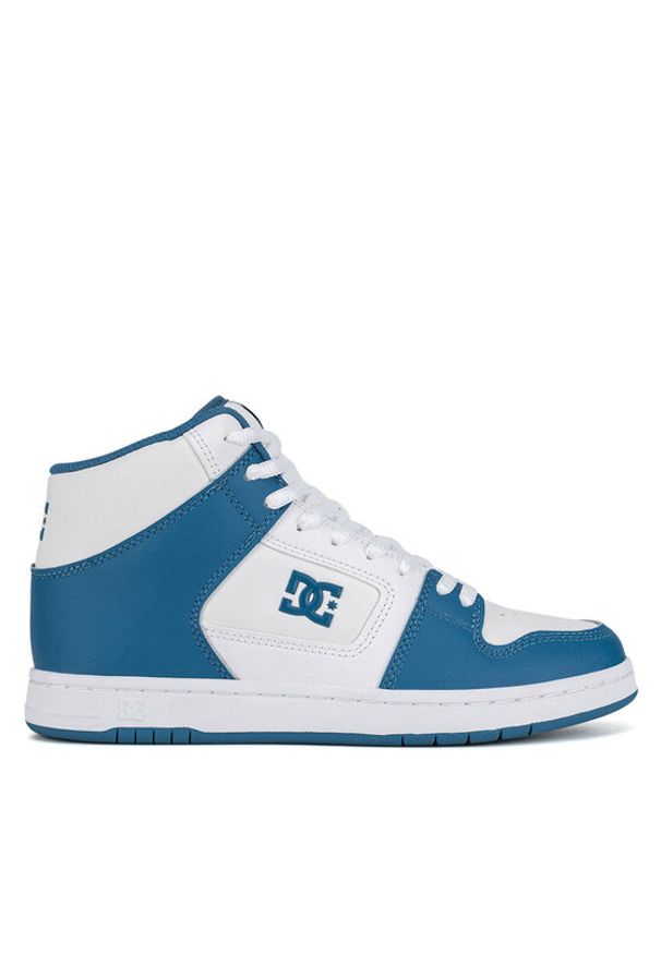 DC Shoes Sneakersy MANTECA 4 HI ADJS100164-BWT Biały. Kolor: biały. Materiał: skóra