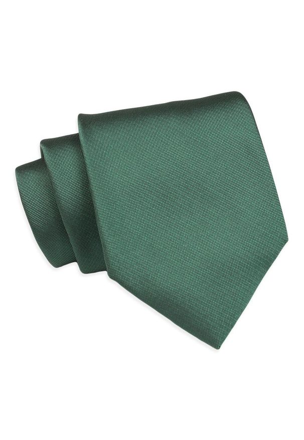 Chattier - Krawat Klasyczny, Zielony w Drobny Rzucik, Męski, Szeroki 8 cm, Elegancki -CHATTIER. Kolor: zielony. Materiał: poliester. Styl: klasyczny, elegancki