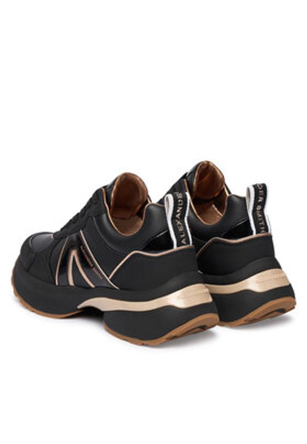 Alexander Smith Sneakersy Victoria ASBCVIW-1144-BCP Czarny. Kolor: czarny. Materiał: skóra