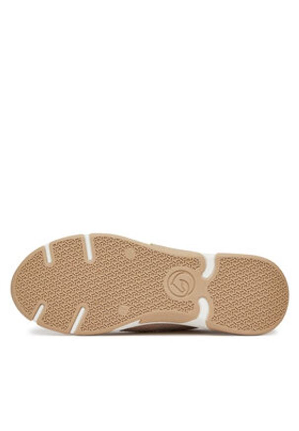 Remonte Sneakersy D1S05-31 Beżowy. Kolor: beżowy. Materiał: materiał