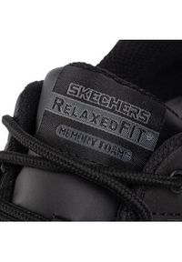 skechers - Skechers Sneakersy Redwick 51896/BBK Czarny. Kolor: czarny. Materiał: skóra #3