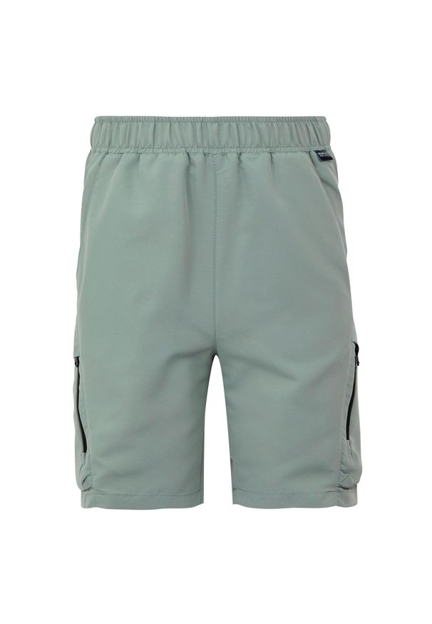 Regatta - Shorty Dziecięce Sorcer III. Kolor: szary. Styl: sportowy. Sport: turystyka piesza