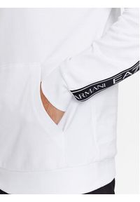 EA7 Emporio Armani Bluza 6RPM13 PJ05Z 1100 Biały Regular Fit. Kolor: biały. Materiał: bawełna