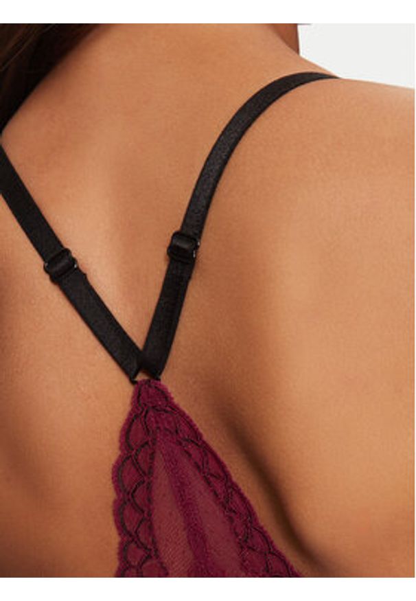 Gossard Biustonosz z fiszbiną Superboost 7718 Fioletowy. Kolor: fioletowy. Materiał: syntetyk