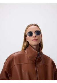 Reserved - Okulary przeciwsłoneczne - czarny. Kolor: czarny #1