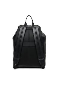 Calvin Klein Plecak Cargo Flap Backpack LV04D3127G Czarny. Kolor: czarny. Materiał: skóra #5
