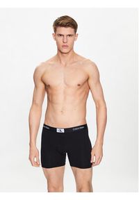 Calvin Klein Underwear Komplet 3 par bokserek 000NB3529A Czarny. Kolor: czarny. Materiał: bawełna