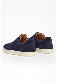 Sneakersy męskie zamszowe CESARE CASADEI. Materiał: zamsz #3