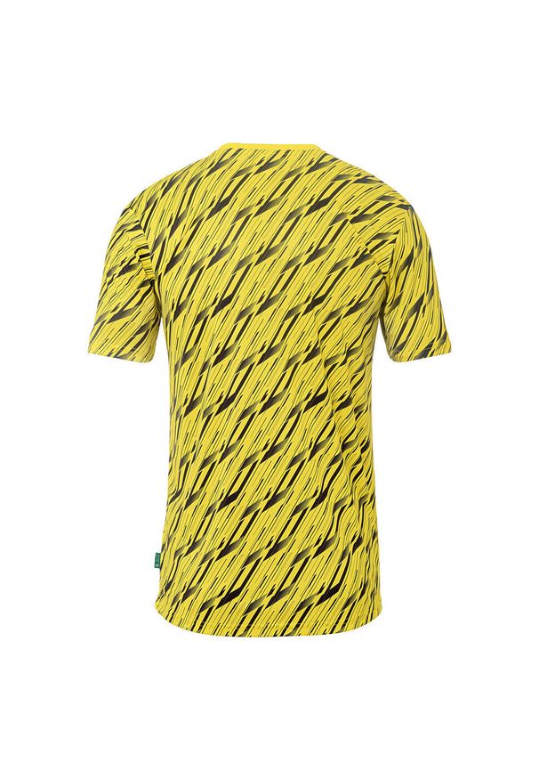 UHLSPORT - Koszulka dla dzieci Uhlsport Progressive 28. Kolor: wielokolorowy, żółty, czarny, zielony. Materiał: tkanina. Wzór: nadruk. Sport: piłka nożna