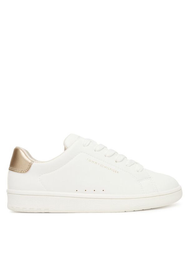TOMMY HILFIGER - Sneakersy Tommy Hilfiger. Kolor: biały