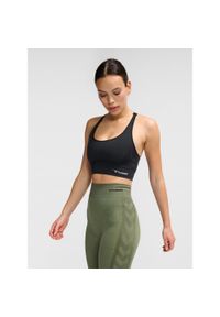 Stanik fitness cardio Hummel hmlClea. Kolor: czarny. Styl: elegancki #1