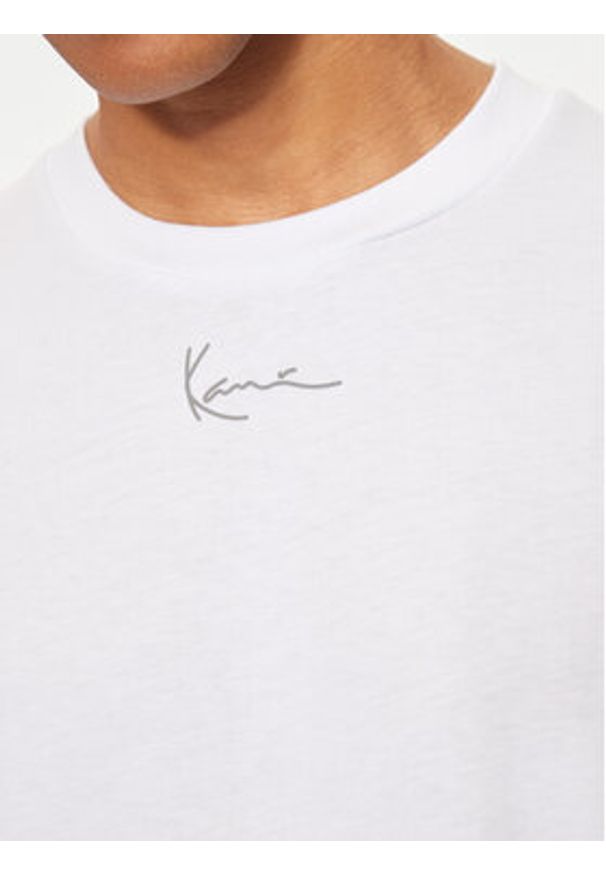 Karl Kani Longsleeve Small Signature Tribal 60240011 Biały Regular Fit. Kolor: biały. Materiał: bawełna. Długość rękawa: długi rękaw