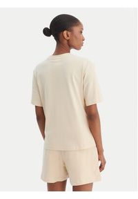 Reebok T-Shirt Suzie RK25505CCW Beżowy Relaxed Fit. Kolor: beżowy. Materiał: bawełna #2