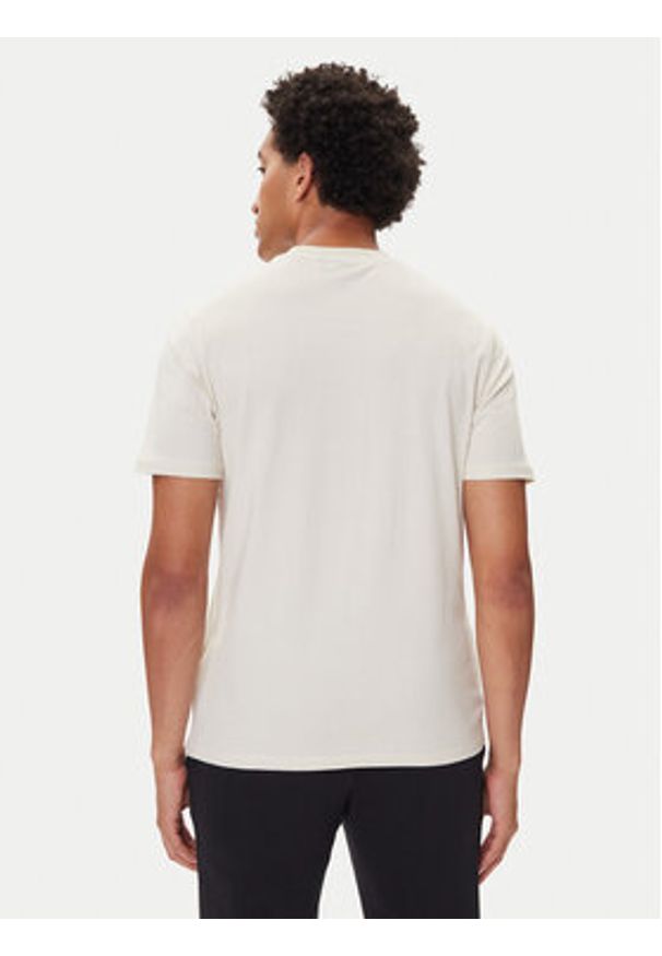 Napapijri T-Shirt S-Funes Ss NP0A88UA Beżowy Regular Fit. Kolor: beżowy. Materiał: bawełna