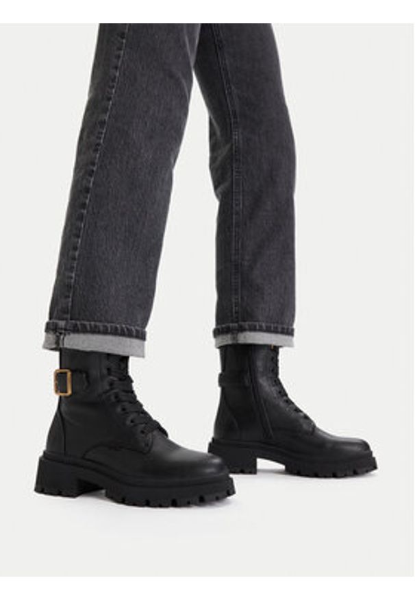 MEXX Trzewiki CEO-MI001712943W Czarny. Kolor: czarny. Materiał: materiał