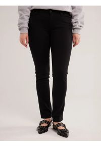 Big-Star - Jeansy damskie czarne Katrina 915. Okazja: do domu, na co dzień. Kolor: czarny. Styl: casual, klasyczny, sportowy #9
