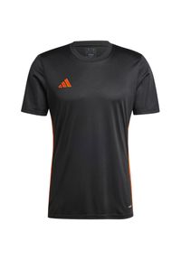 Adidas - Koszulka męska adidas Tabela 23 Jersey. Kolor: wielokolorowy, pomarańczowy, czarny. Materiał: jersey