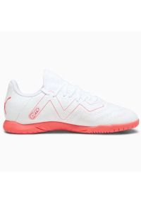 Buty piłkarskie Puma Future Play It Jr 107393-01 białe białe. Zapięcie: sznurówki. Kolor: biały. Materiał: skóra, guma, syntetyk, dzianina. Szerokość cholewki: normalna. Sport: piłka nożna #3