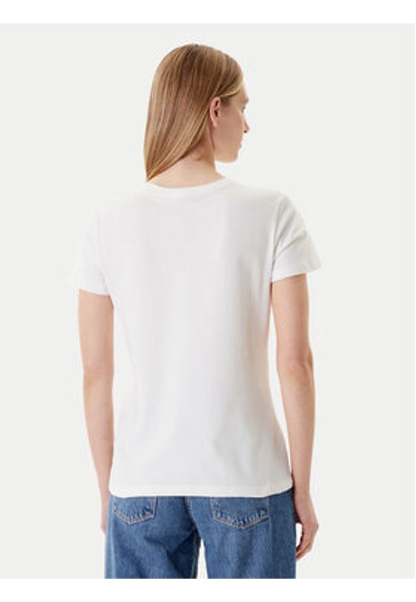 Guess T-Shirt V5YI03 I3Z14 Biały Regular Fit. Kolor: biały. Materiał: bawełna
