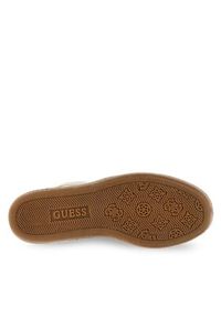 Guess Sneakersy Morens FL7MRN SUE12 Beżowy. Kolor: beżowy. Materiał: zamsz, skóra