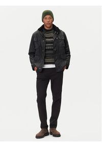 Barbour Kurtka przejściowa Sapper MWX0020BK71 Czarny Regular Fit. Kolor: czarny. Materiał: bawełna #4
