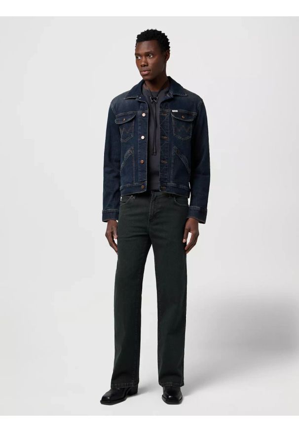 Wrangler - MĘSKIE SPODNIE WRANGLER LOOSE BOOT NIGHTFALL 112371281