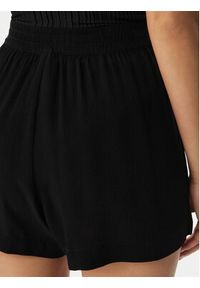 BOSS Szorty materiałowe Double B 50561257 Czarny Regular Fit. Kolor: czarny. Materiał: wiskoza #5