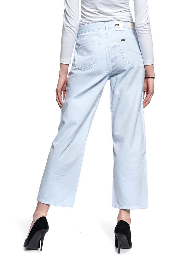 Lee - SPODNIE DAMSKIE LEE WIDE LEG ICE BLUE L30SKGMZ 112106627