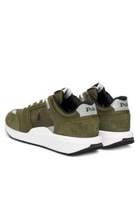 Polo Ralph Lauren Sneakersy Train 89 V2 809973974003 Zielony. Kolor: zielony. Materiał: zamsz, skóra #6