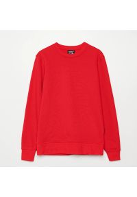 Cropp - Bluza basic - Czerwony. Kolor: czerwony #1