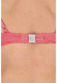Emporio Armani - EMPORIO ARMANI Bikini damskie koralowe, Rozmiar M. Kolor: różowy. Materiał: poliester #8