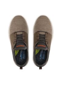 skechers - Skechers Sneakersy Caspian 210553/TPE Brązowy. Kolor: brązowy. Materiał: materiał #6