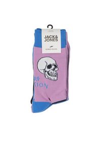 Jack & Jones - Jack&Jones Zestaw 5 par wysokich skarpet męskich Jachavana 12250258 Granatowy. Kolor: niebieski #4