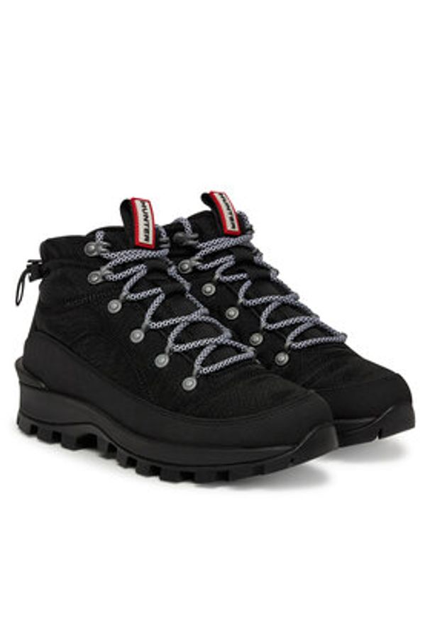 Hunter Trapery Womens Travel Explorer Boot WFS2336REN Czarny. Kolor: czarny. Materiał: materiał