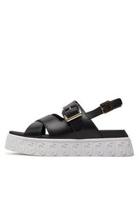 Liu Jo Sandały Lovely Sandal 01 BA4131 P0102 Czarny. Kolor: czarny. Materiał: skóra #5