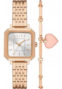 Zegarek Damski + Bransoletka Armani Exchange AX7164SET + BOX #1
