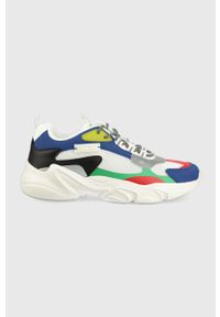 United Colors of Benetton sneakersy. Nosek buta: okrągły. Zapięcie: sznurówki. Materiał: guma