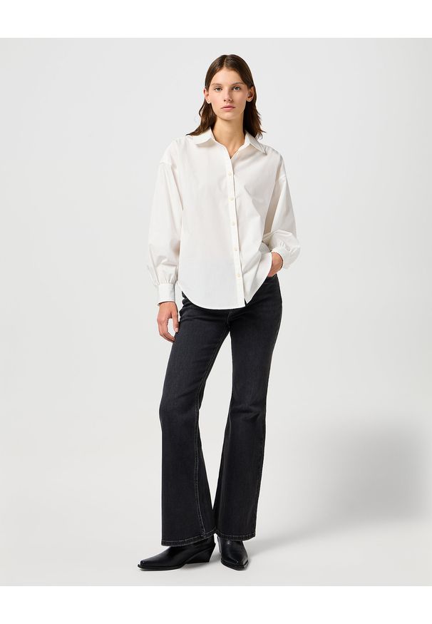 Wrangler - WRANGLER DAMSKIE SPODNIE JEANSOWE WRANGLER FIERCE FLARE CONSTELLATION 112362622