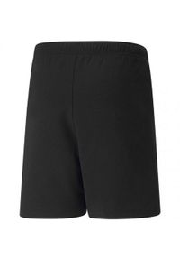 Puma - Spodenki TeamRISE Dla Dzieci. Kolor: czarny. Styl: sportowy. Sport: turystyka piesza