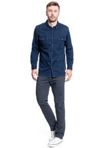 Mustang - MUSTANG Casper denim felpa 1009907 5000 500. Materiał: denim #3