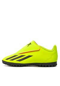 Adidas - adidas Buty X Crazyfast Club Hook-and-Loop Turf IF0713 Żółty. Kolor: żółty. Materiał: skóra #6