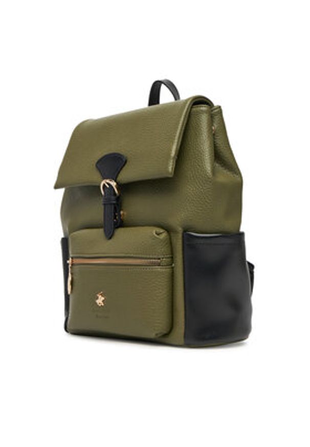 Beverly Hills Polo Club Plecak CEO-BHPC-C-002-08 Zielony. Kolor: zielony. Materiał: materiał