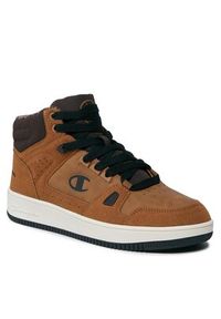 Champion Sneakersy Rebound Mid Winterized Mid Cut S22131-YS008 Brązowy. Kolor: brązowy. Materiał: skóra #6