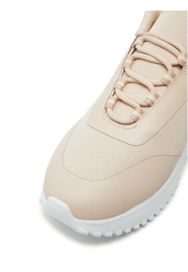 Calvin Klein Jeans Sneakersy YW0YW01442 Beżowy. Kolor: beżowy. Materiał: materiał