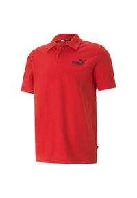 Polo Puma Essential Pique. Typ kołnierza: polo. Kolor: biały, czarny, czerwony, wielokolorowy