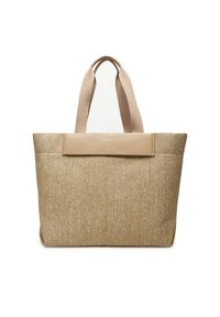 Calvin Klein Torebka Ck Raffia Large Shopper K60K613025 Beżowy. Kolor: beżowy #3