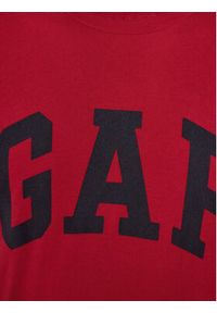 GAP - Gap T-Shirt 550338-56 Czerwony Regular Fit. Kolor: czerwony. Materiał: bawełna #4