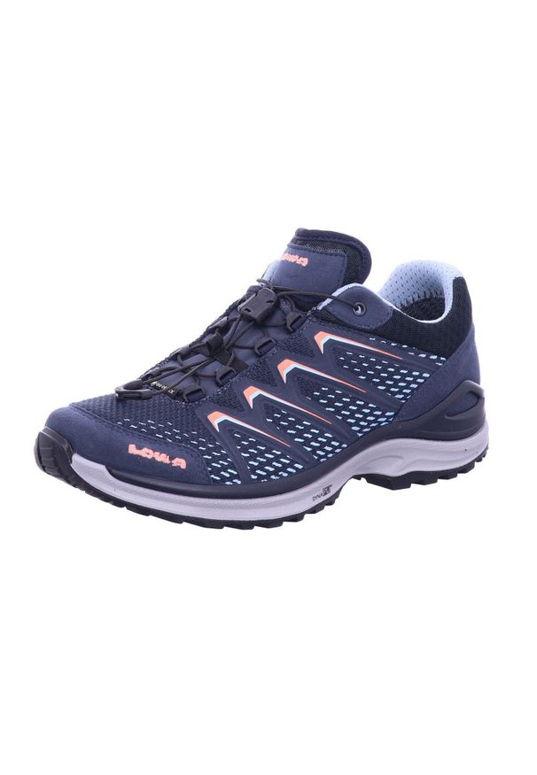 Buty do chodzenia damskie Lowa Maddox Gtx LO. Zapięcie: sznurówki. Kolor: niebieski. Materiał: materiał. Szerokość cholewki: normalna