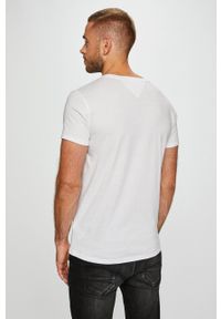 Tommy Jeans - T-shirt DM0DM04410. Okazja: na co dzień. Kolor: biały. Materiał: dzianina. Styl: casual #6